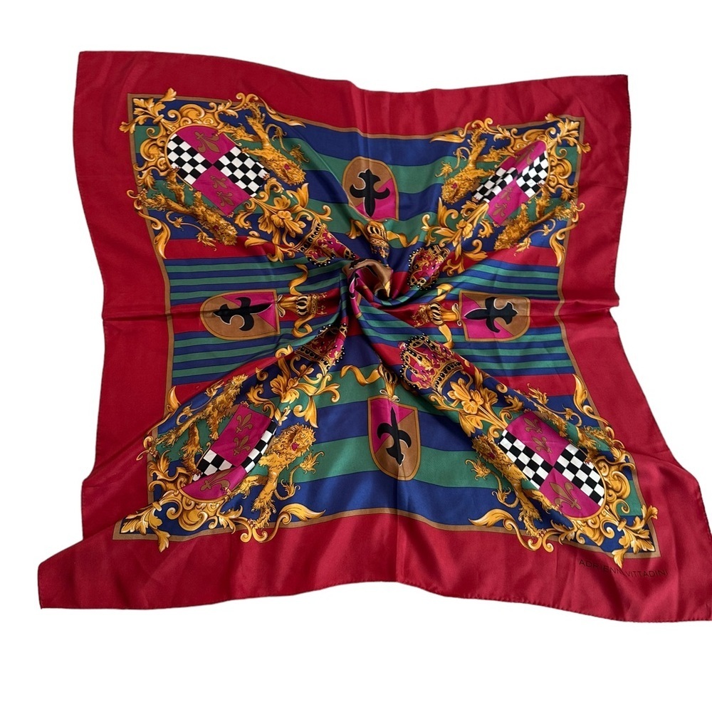 Adrienne Vittadini Multicolored Scarf Size 34 x 35